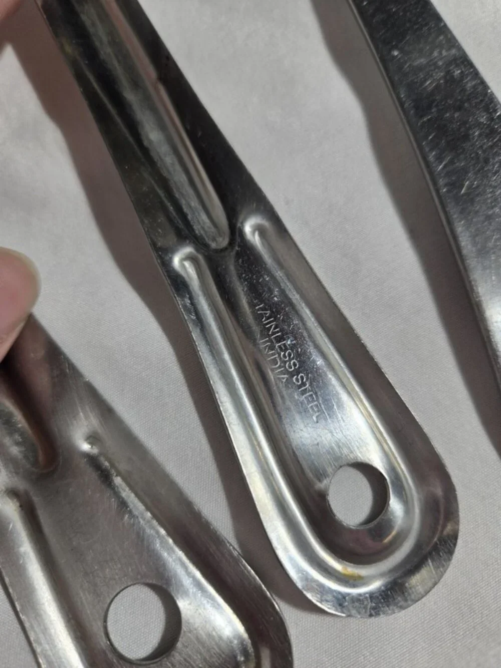 Vintage Stainless Steel Kitchen Utensil Set Spatula Slotted Solid Serving Spoon